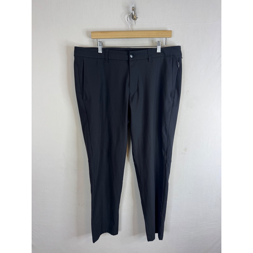 Lululemon Commission Slim Fit Pant Black Mens 36X30 LM5AF3S